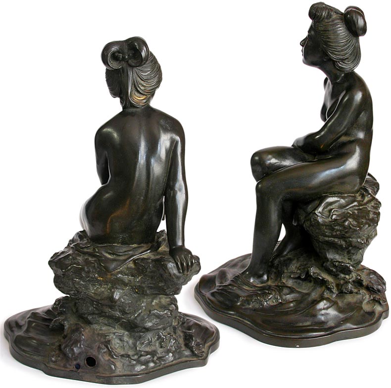Okazaki Sessei Bronze Bather