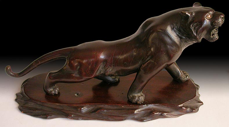 Meiji Bronze Tiger
