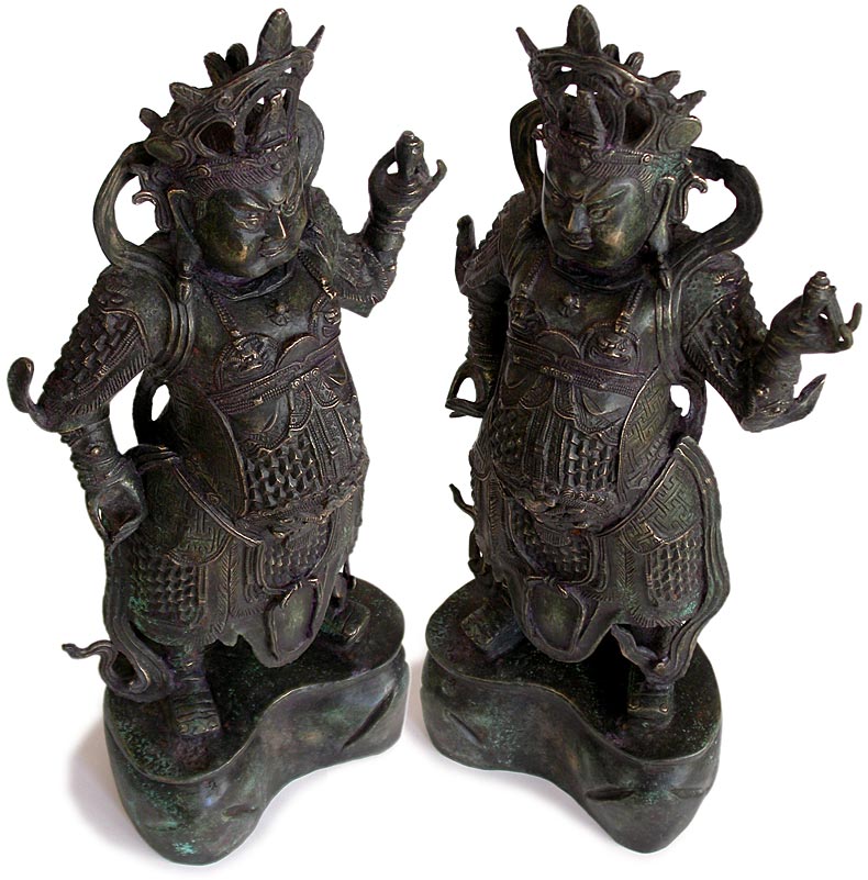 Ming Bronze Dharmapala