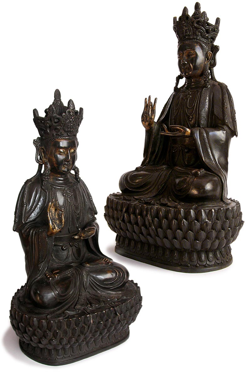 Ming Bronze Maitreya