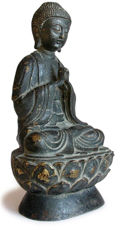 Ming Bronze Buddha