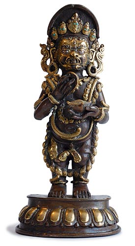 Lion Face Mahakala Avalokiteshvara