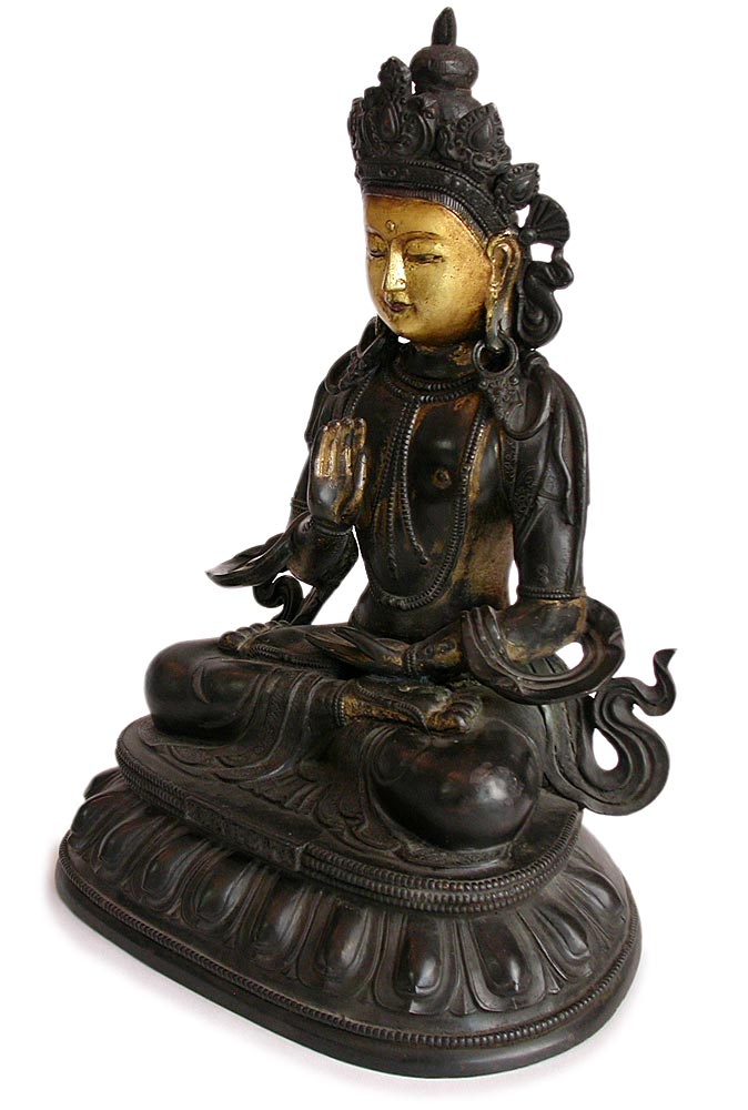 Qing Bronze Avalokiteshvara 