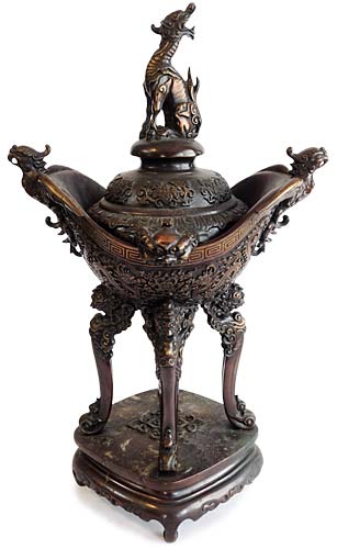 dragon phoenix censer