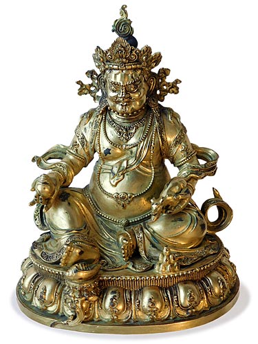 Qing Bronze Jambhala