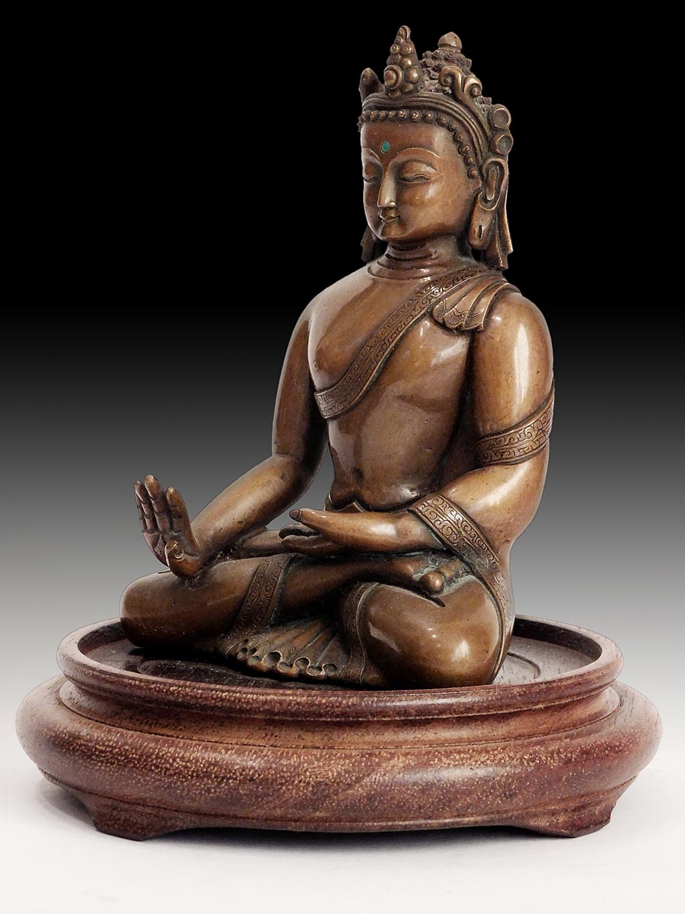 Tibetan Bronze Amoghasiddhi