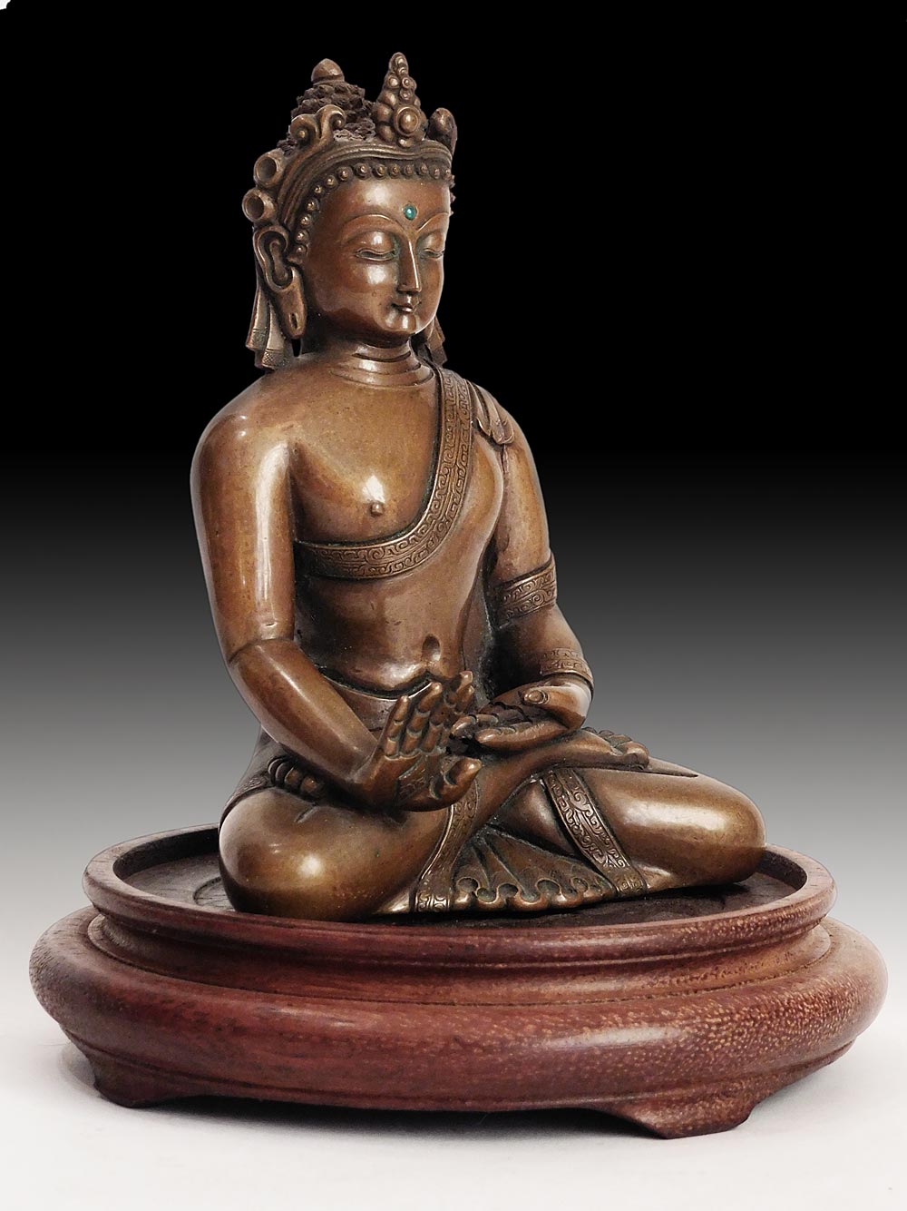 Tibetan Bronze Amoghasiddhi