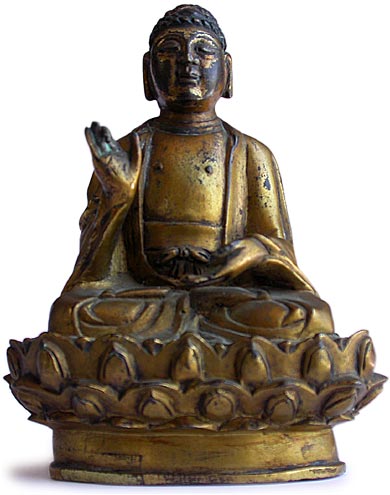 Vietnamese Gold Buddha