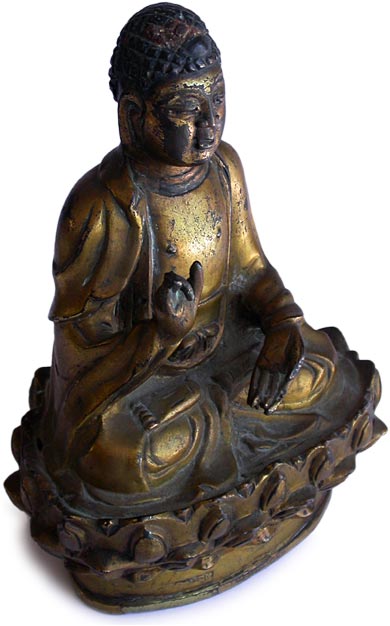 S.E. Asian Gold Buddha