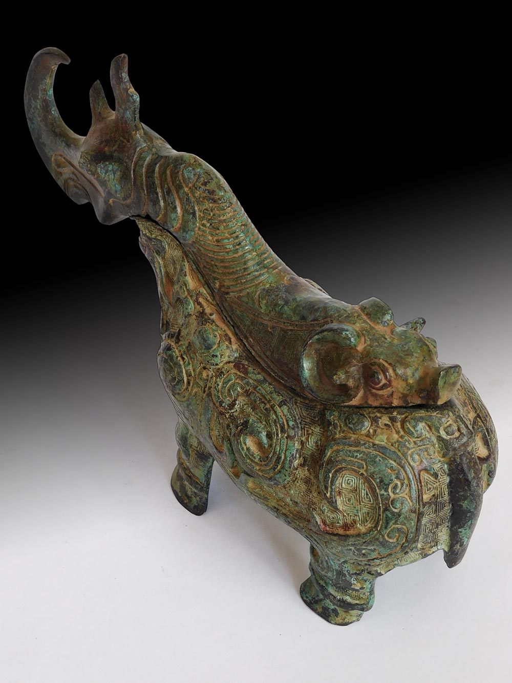  Rhino Bronze Gong
