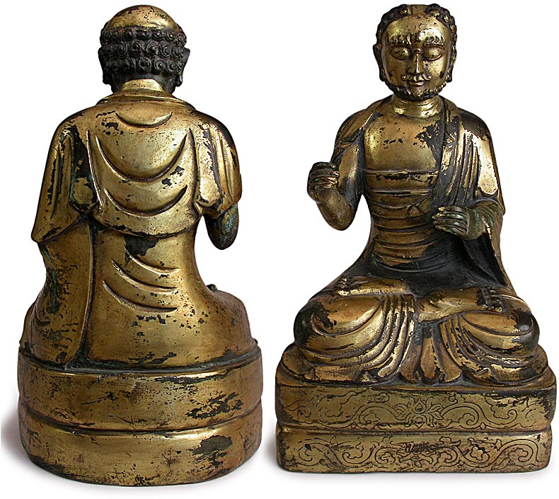 Bronze Bodhidharma Statue