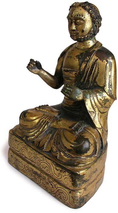 Da Mo Bronze Statue