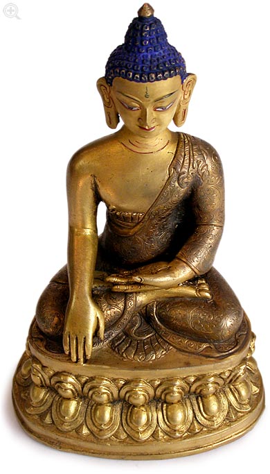 Tibetan Bronze Shakyamuni