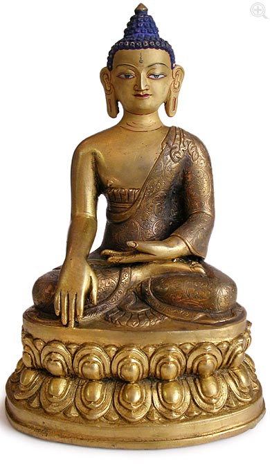 Tibetan Bronze Shakyamuni