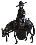Toba on Mule Bronze