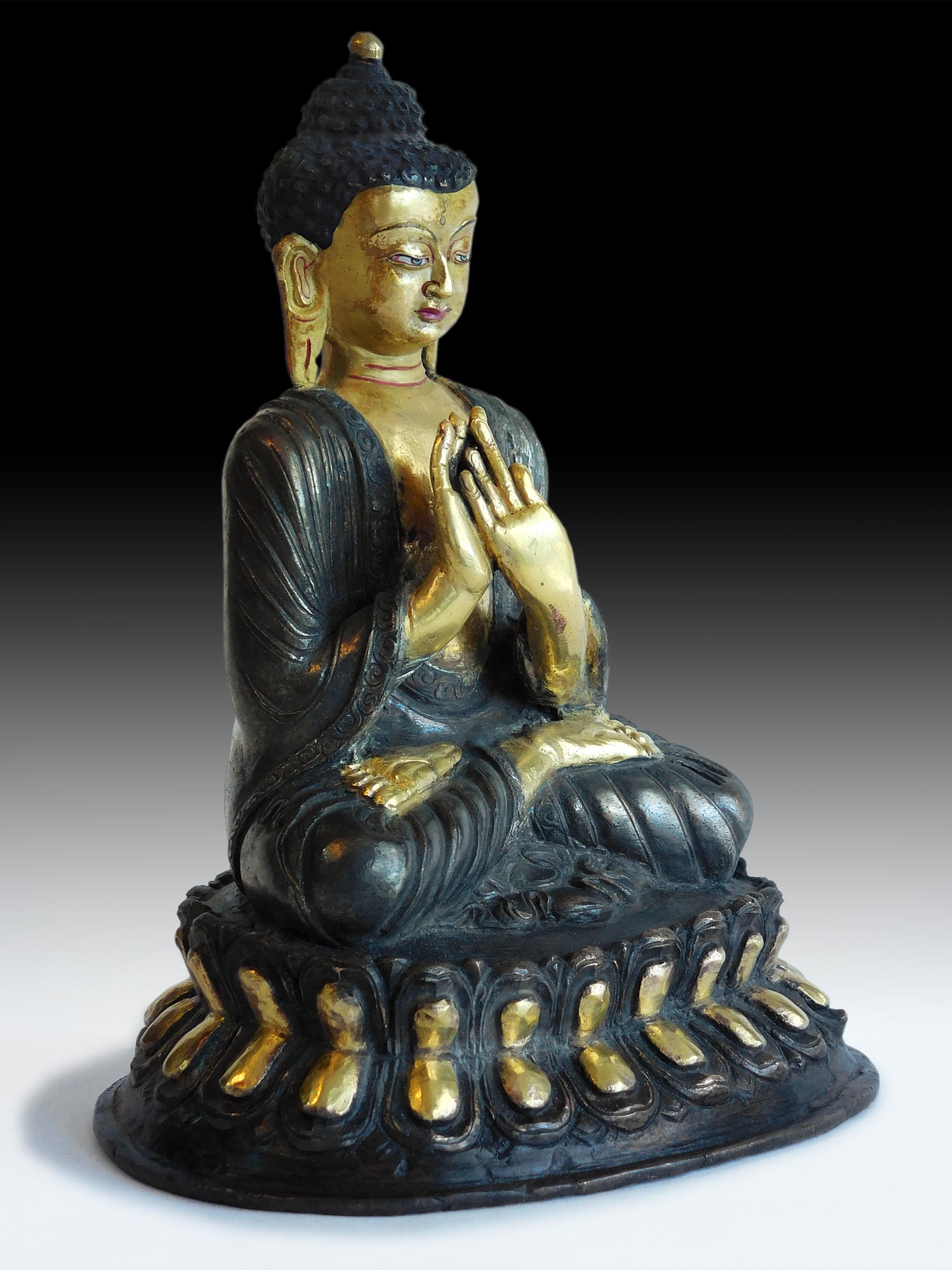 Vairocana Three-metal Buddha lt