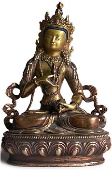 Gilt Vajrasattva Buddha