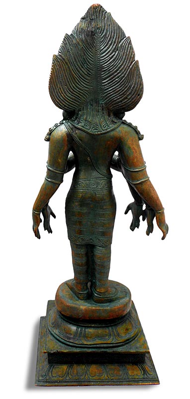 Chola Bronze God of Fire Agni 