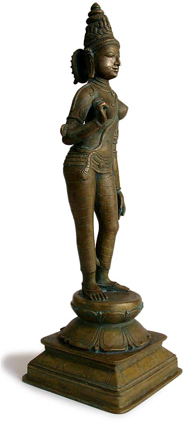 Chola Bronze Parvati 