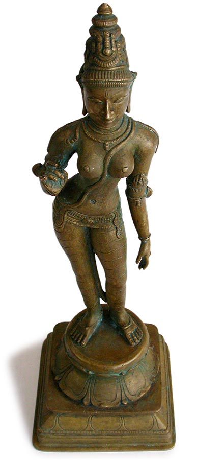 Chola Bronze Parvati 