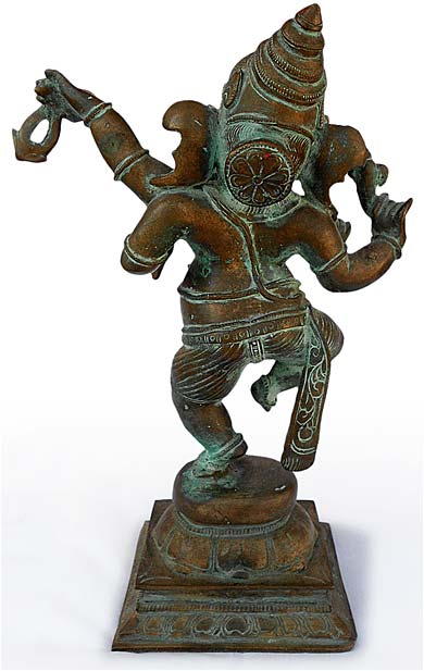 Dancing Ganesh back