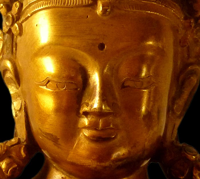 Maitreya Buddha Face
