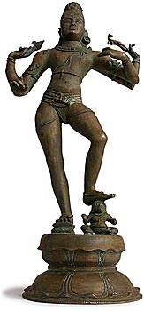 Four Armed Shiva Statue