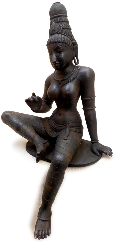 Uma Parvati Bronze Statue