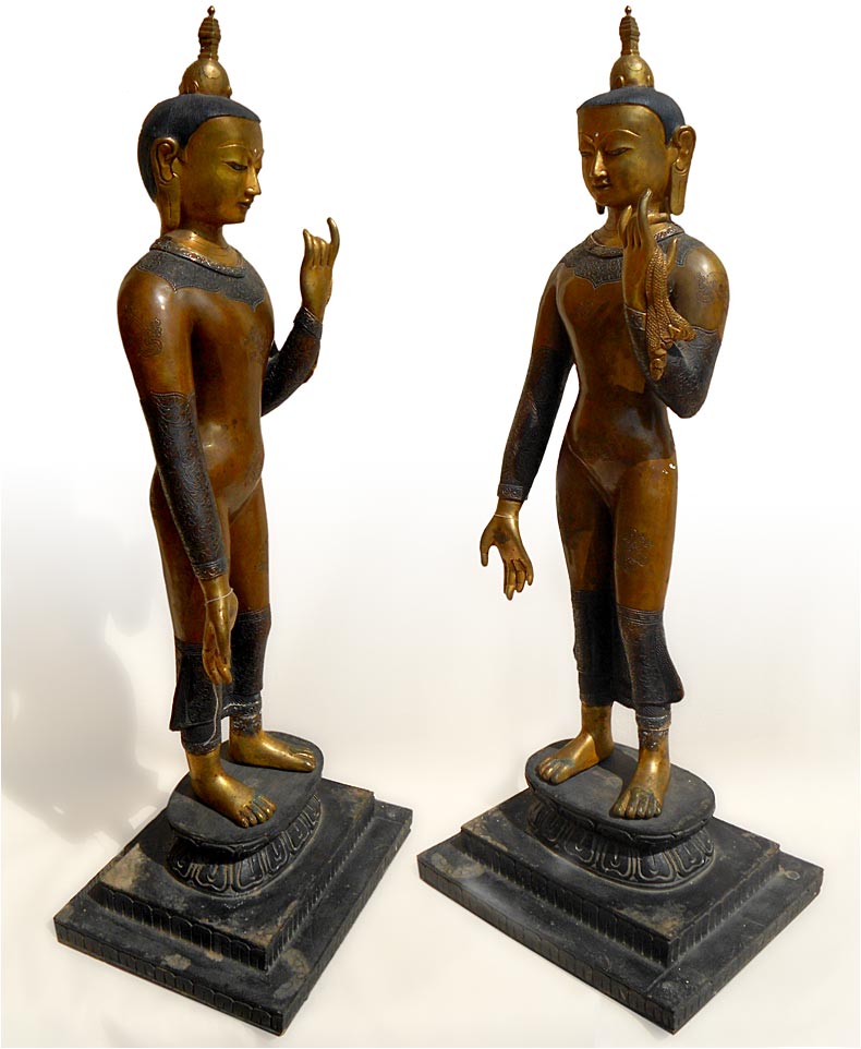 Walking Maitreya Buddha