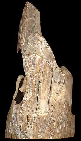 Mammoth Fossil Kwan Yin back