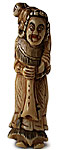 Dutchman Karako Netsuke