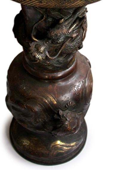 Edo Bronze Dragon Koro