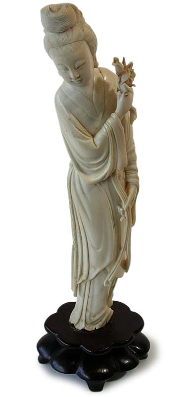 Flower Lady Sculpture