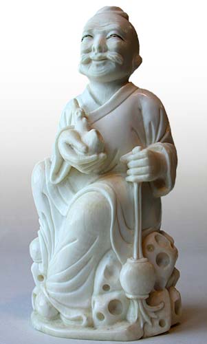 Chinese Elder Carving