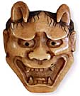 Hannya Mask Netsuke 