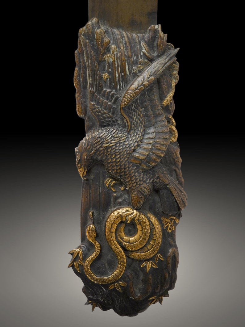 Eagle Catching Snake