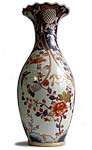 Imari Arita Famille Verte Porcelain Vase