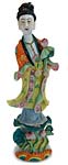 Porcelain Lotus Guanyin
