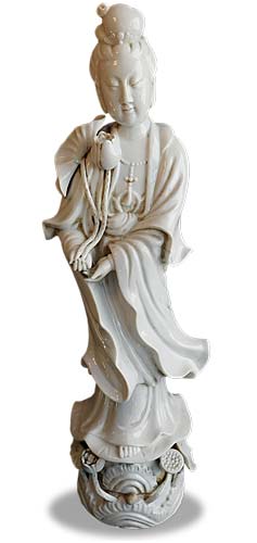 Dehua White Porcelain Guan Yin