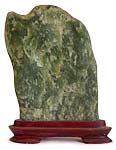 Serpentine Jade Scholar Stone