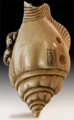 Netsuke Signed Tomomasa