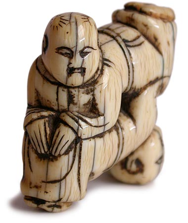 Four Karako Netsuke