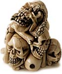 Snake on Six Skulls