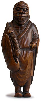 Onyudo Wood Netsuke