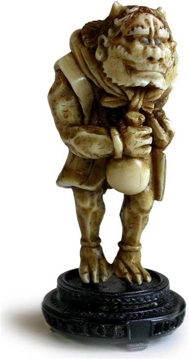 Oni  Hell Tax Netsuke
