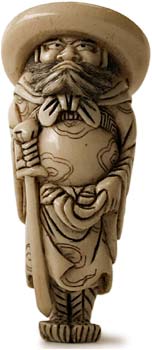 Warrior Chohi Netsuke
