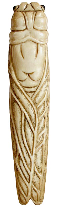 Cicada Sashi Netsuke