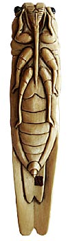 Cicada Sashi Netsuke