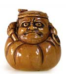 Daruma Netsuke