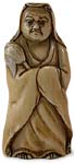 Daruma Netsuke